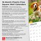 Beagles | 2026 12 x 24 Inch (Hanging) Monthly Square Wall Calendar | Plastic-Free